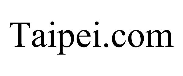 Trademark Logo TAIPEI.COM