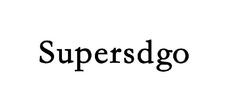 Trademark Logo SUPERSDGO