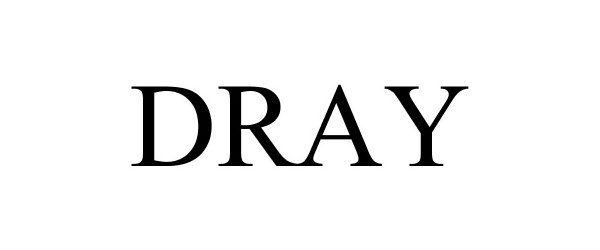 Trademark Logo DRAY