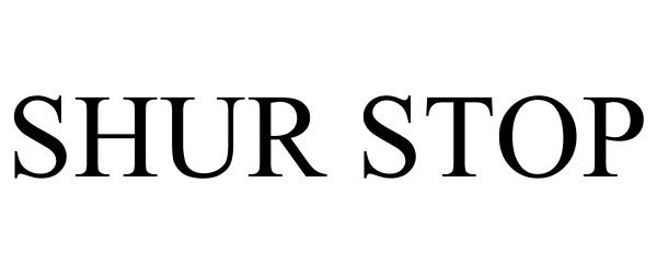 Trademark Logo SHUR STOP