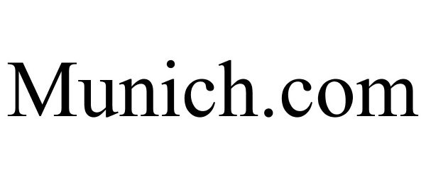 Trademark Logo MUNICH.COM