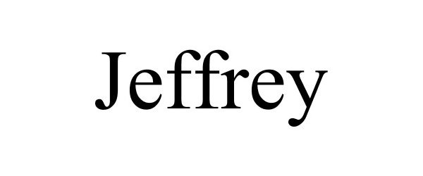 Trademark Logo JEFFREY