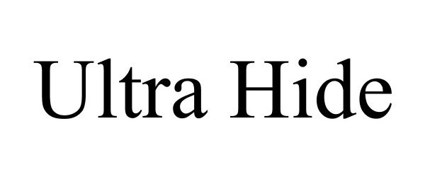 Trademark Logo ULTRA HIDE