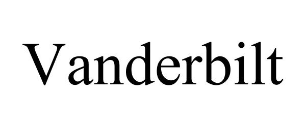 Trademark Logo VANDERBILT