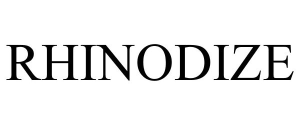 Trademark Logo RHINODIZE