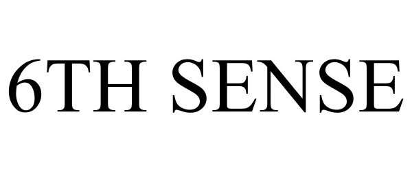 Trademark Logo 6TH SENSE