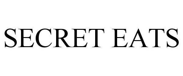 Trademark Logo SECRET EATS