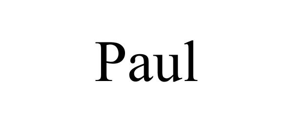 Trademark Logo PAUL