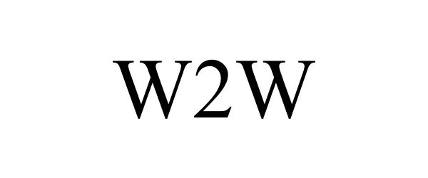 Trademark Logo W2W