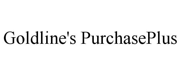 Trademark Logo GOLDLINE'S PURCHASEPLUS