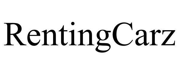 Trademark Logo RENTINGCARZ