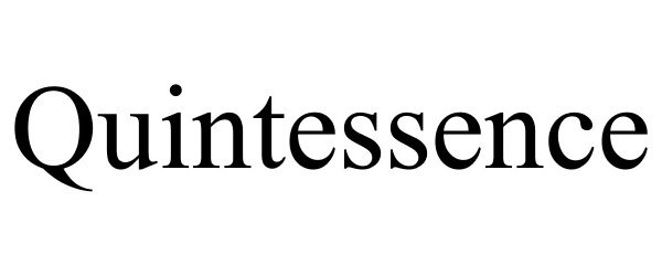 Trademark Logo QUINTESSENCE