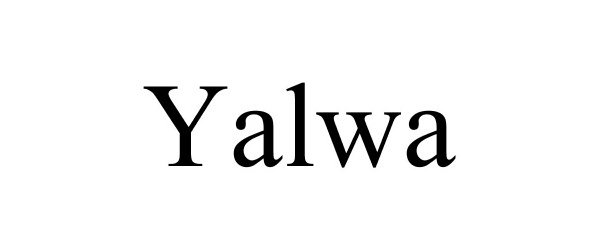 Trademark Logo YALWA