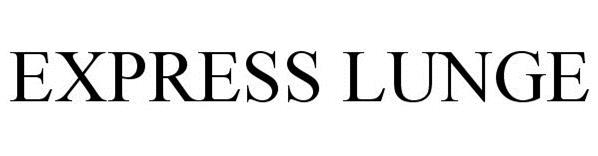 Trademark Logo EXPRESS LUNGE