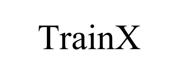 Trademark Logo TRAINX