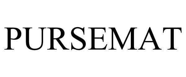 Trademark Logo PURSEMAT