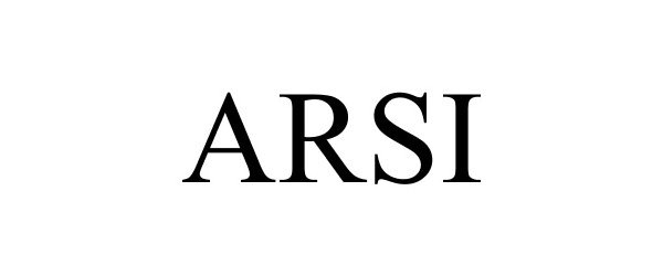 Trademark Logo ARSI