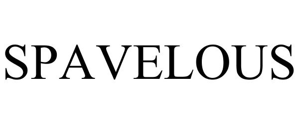 Trademark Logo SPAVELOUS