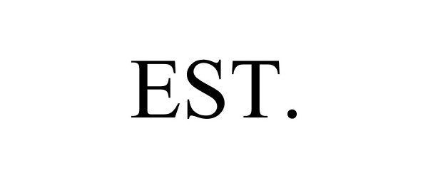 Trademark Logo EST.