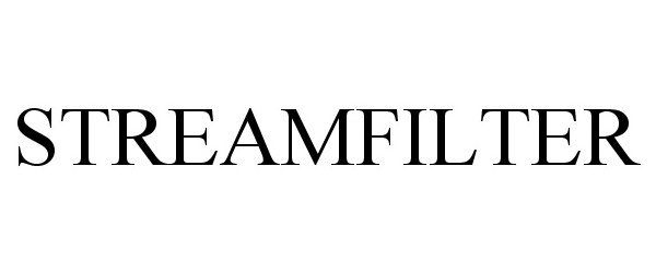 Trademark Logo STREAMFILTER