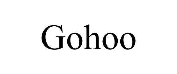 Trademark Logo GOHOO