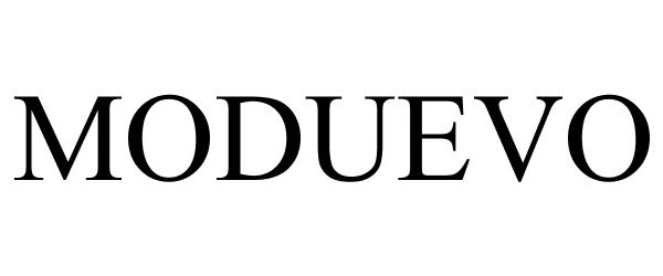 Trademark Logo MODUEVO