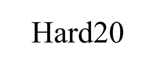 Trademark Logo HARD20