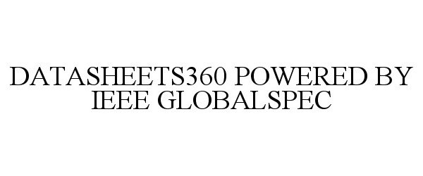  DATASHEETS360 POWERED BY IEEE GLOBALSPEC