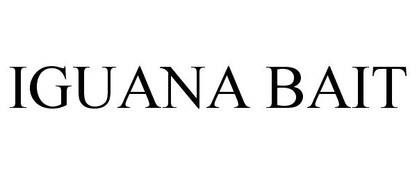 Trademark Logo IGUANA BAIT