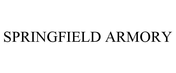 Trademark Logo SPRINGFIELD ARMORY