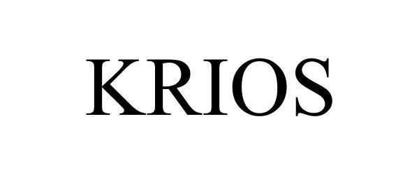 Trademark Logo KRIOS