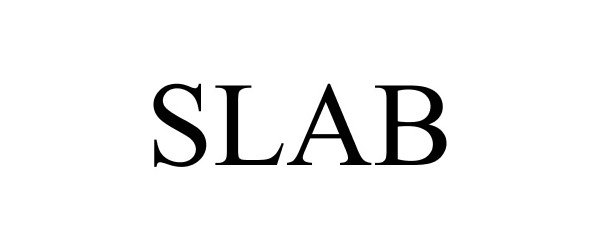 Trademark Logo SLAB