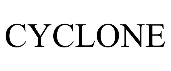 Trademark Logo CYCLONE