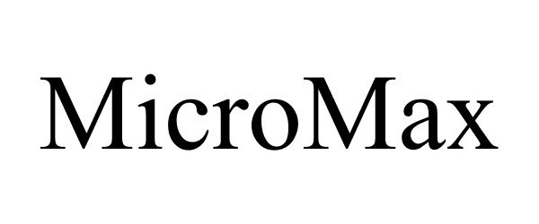 Trademark Logo MICROMAX