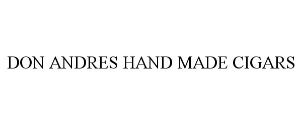 Trademark Logo DON ANDRES