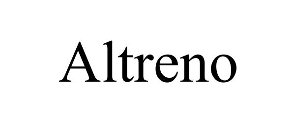 Trademark Logo ALTRENO