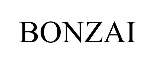 Trademark Logo BONZAI