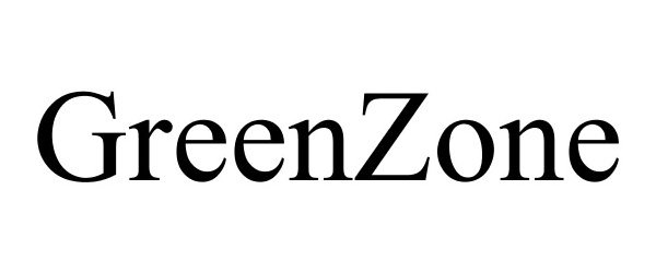 Trademark Logo GREENZONE