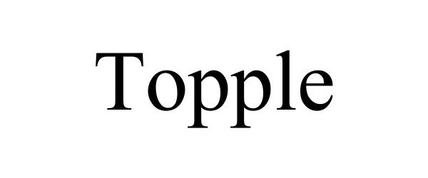 Trademark Logo TOPPLE