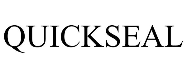 Trademark Logo QUICKSEAL