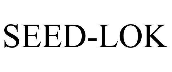 Trademark Logo SEED-LOK