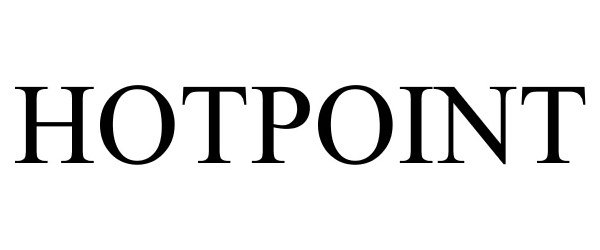 Trademark Logo HOTPOINT