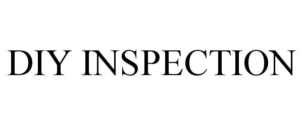 Trademark Logo DIY INSPECTION