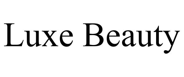 Trademark Logo LUXE BEAUTY