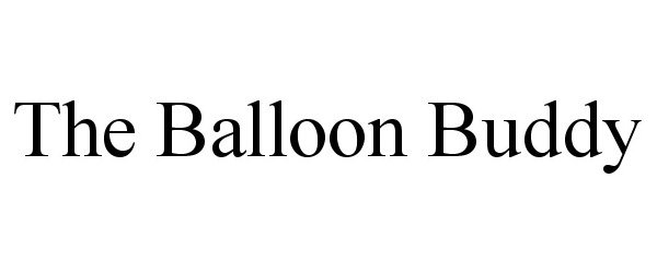  THE BALLOON BUDDY