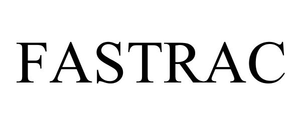 Trademark Logo FASTRAC