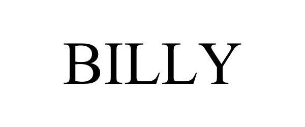 Trademark Logo BILLY