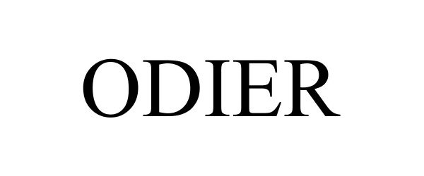 Trademark Logo ODIER