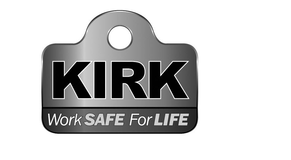 Trademark Logo KIRK WORK SAFE FOR LIFE