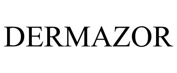 Trademark Logo DERMAZOR